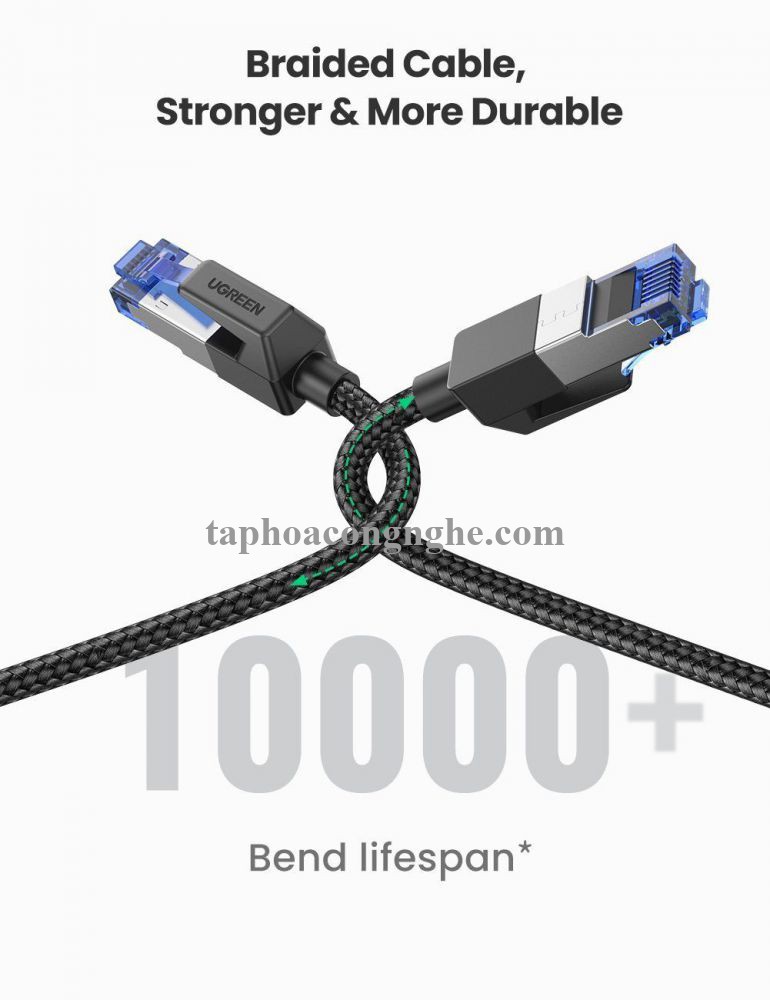 Ugreen 80432 3M CAT8 Shielded Cáp nối mạng Lan giữa các máy tính NW153 30080432